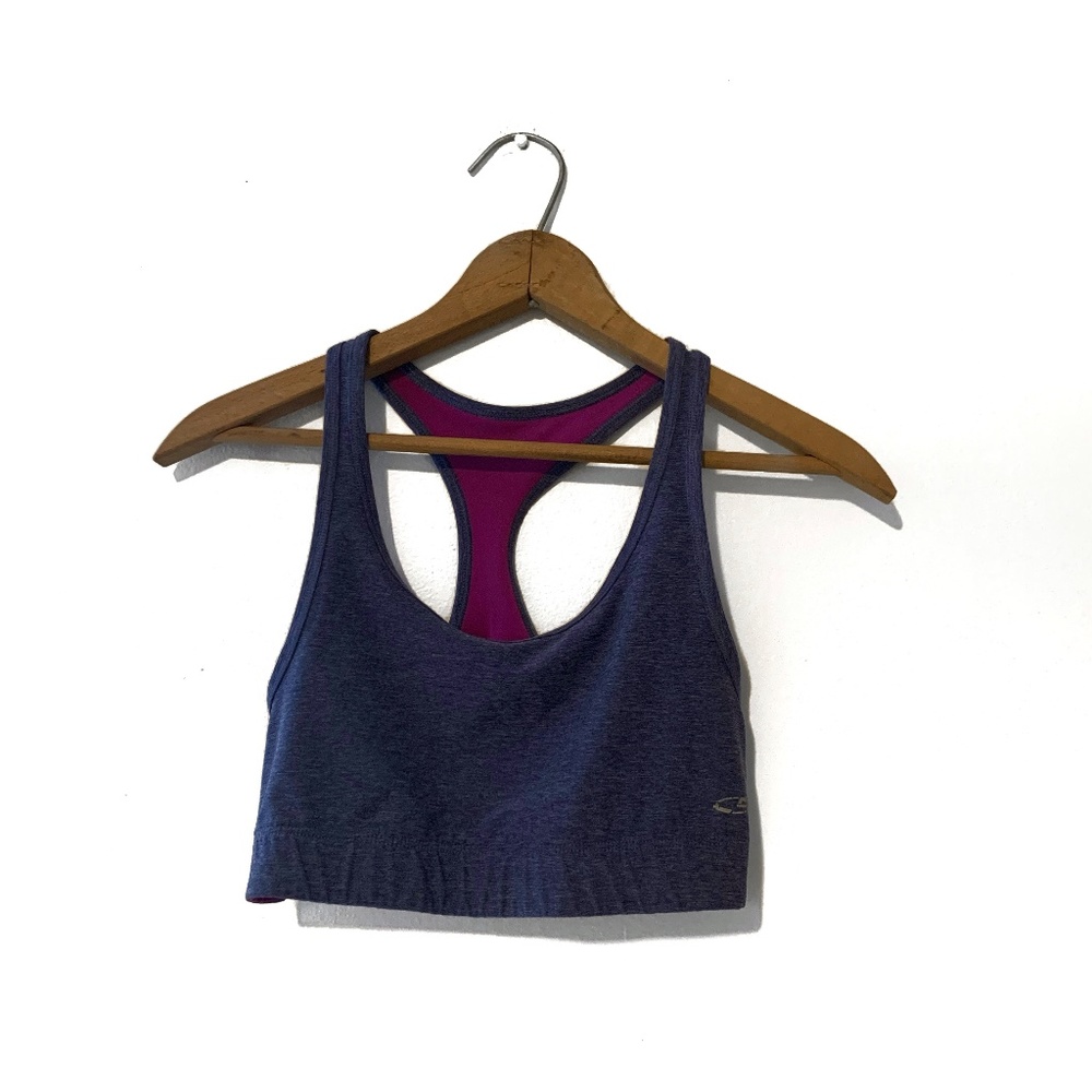 Champion reversible sports bra purple & magenta
